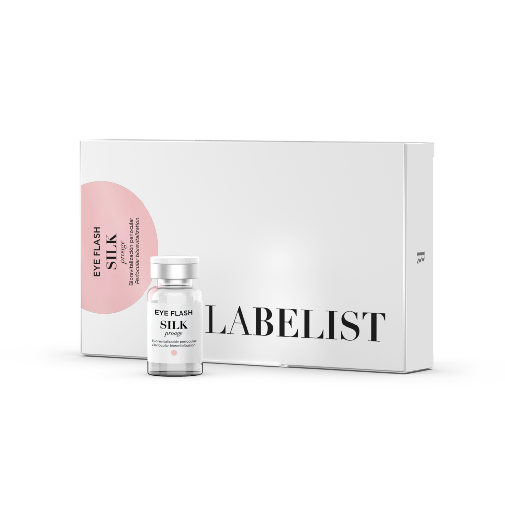 LABELIST MEZOBOOSTERS EYE FLASH — SILK PROAGE, 5 × 5 ml